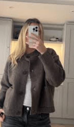 Customer photo review of Zoey Knitted Cardigan