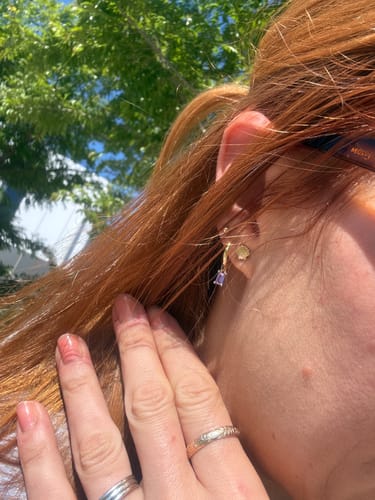 Customer photo review of Mix & Match Mini Studs