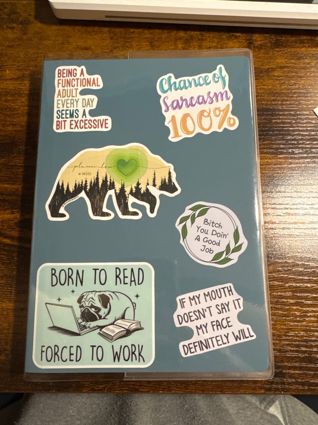 Customer photo review of A5 Undated Weekly Planner v.3 | 2025 Edition | All-in-One | Unstacked Weekends