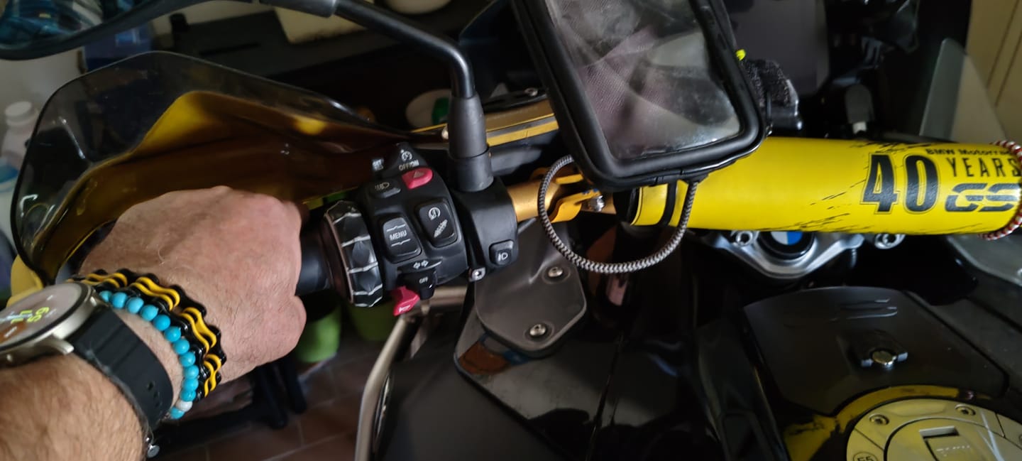 Customer photo review of Cycolinks Black Yellow Bike Chain Bracelet