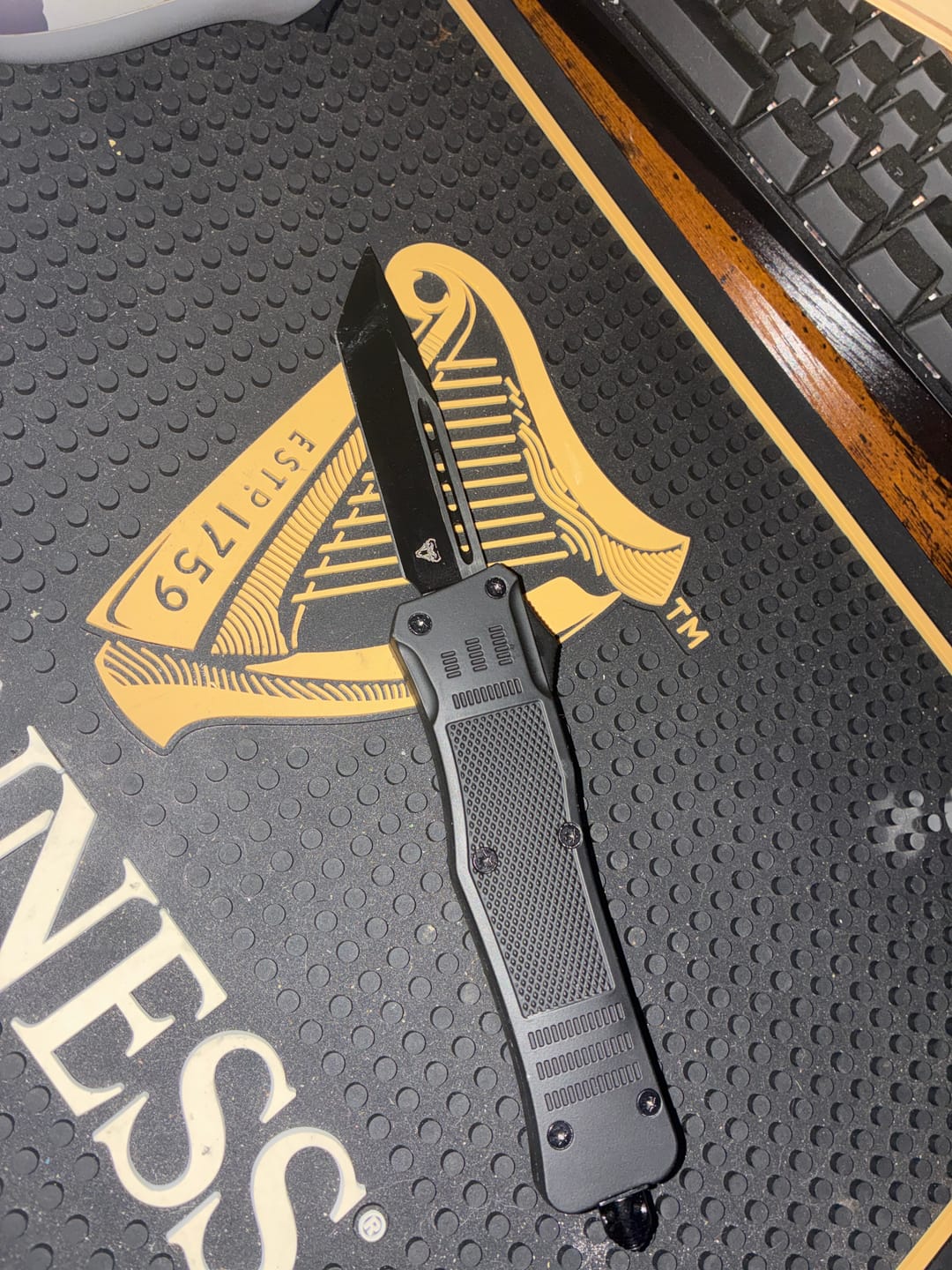Customer photo review of Black Phantom D/A OTF (Multiple Blade Styles Available)