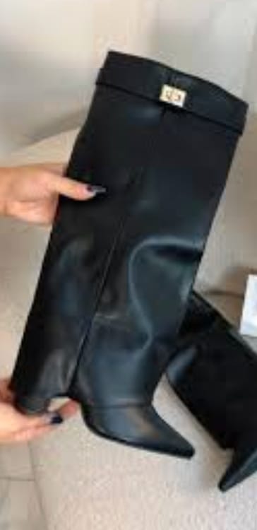 Customer photo review of Monica High Boots