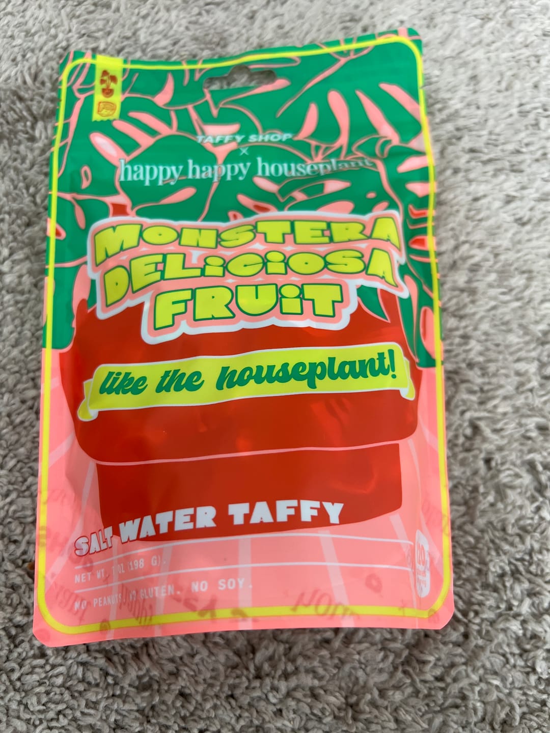 Customer photo review of Monstera Deliciosa Fruit Salt Water Taffy