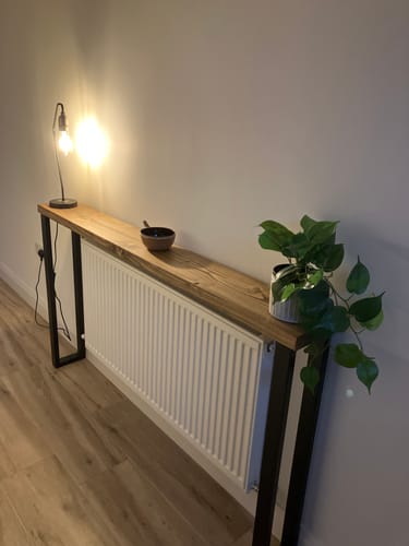 Customer photo review of Rustic Console Table  | 20cm Depth