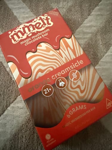 Customer photo review of Mushroom Chocolates