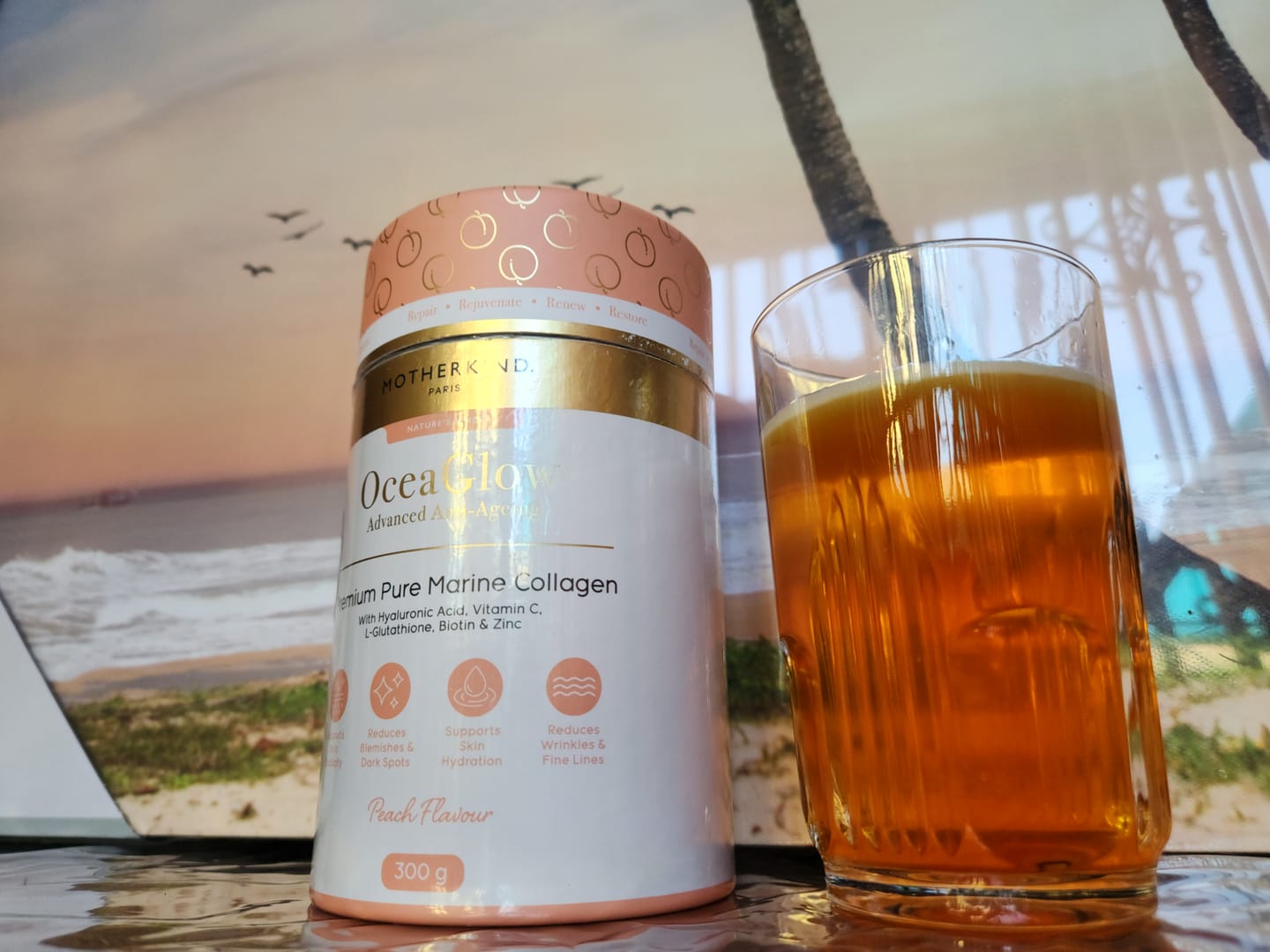 Customer photo review of OceaGlow Marine Collagen - Starter kit