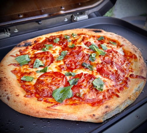 Customer photo review of Sourdough Pizza Bases