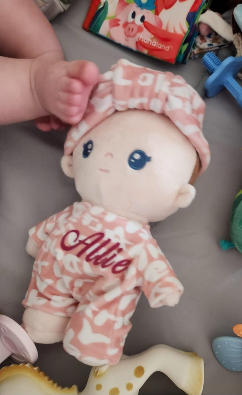 Customer photo review of Baby Girl Crib Playset