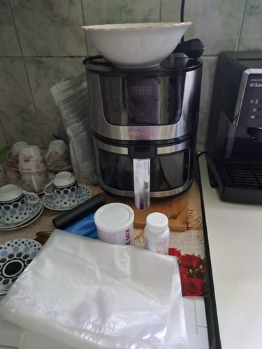 Customer photo review of Air Fryer Novio Grill & Fry