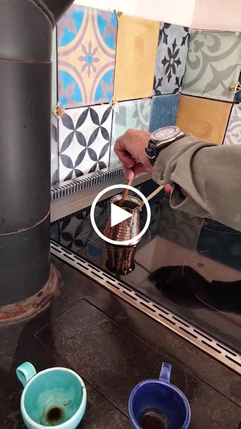 Customer video review of Copper Coffee pot (Briki) - 200ml