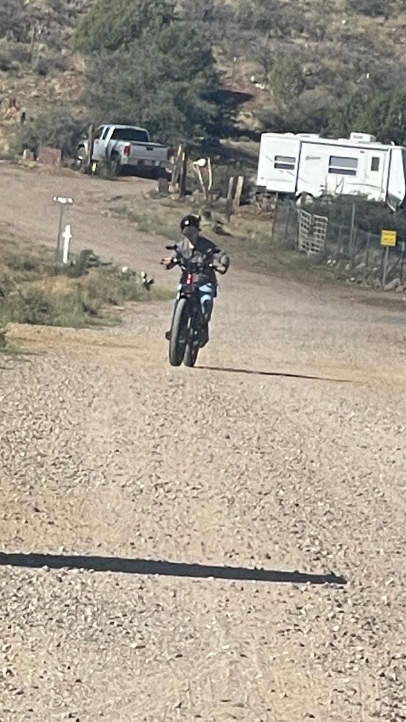Customer photo review of Rear Basket