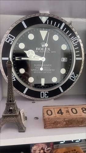 Customer photo review of Submariner Black Style | Wall Clock