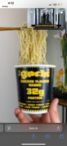Customer photo review of V1 - Chicken Flavour High Protein Ramen