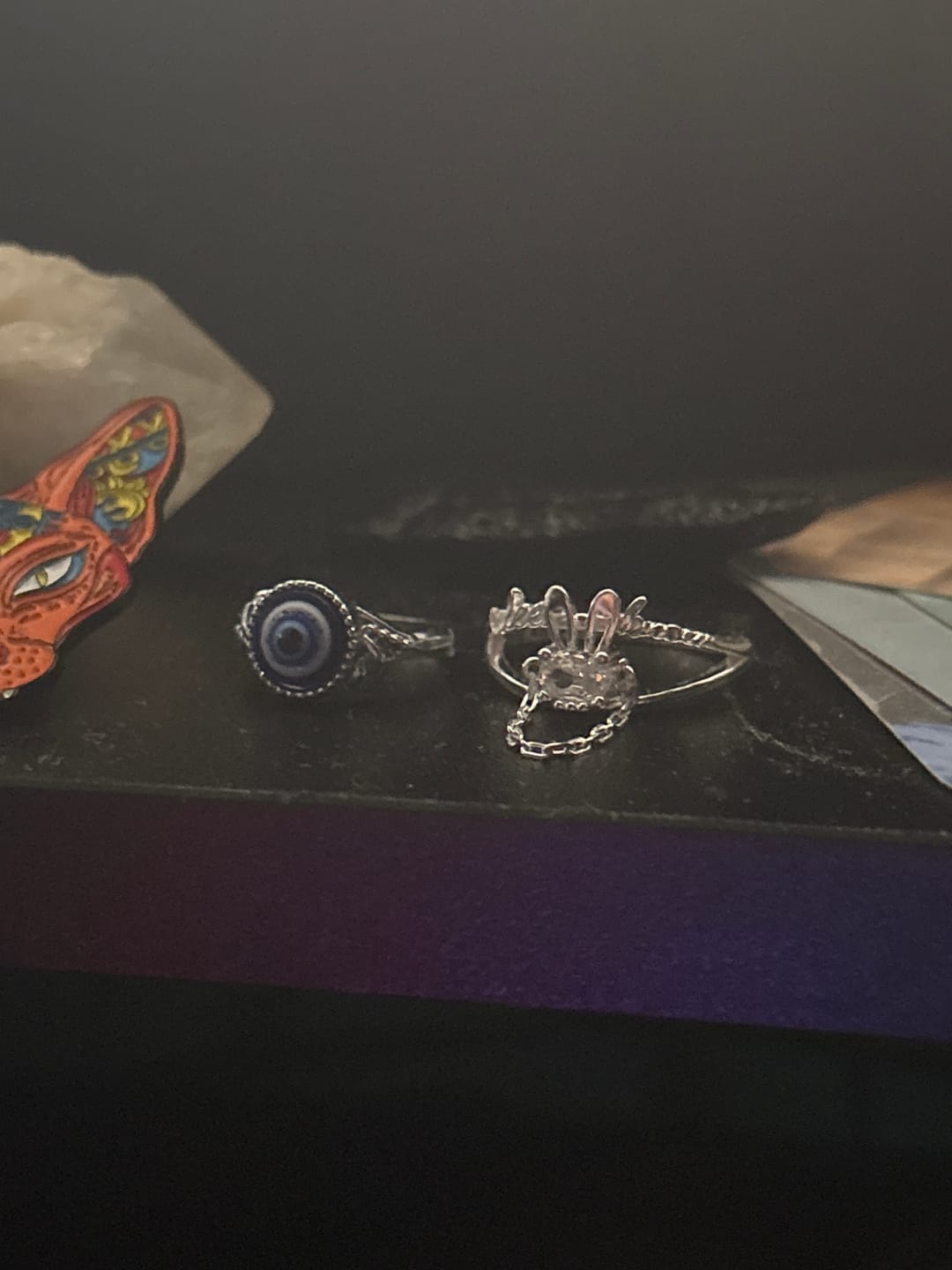 Customer photo review of Leeknow bunny ring