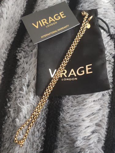 Customer photo review of Belcher Chain Gold | 5mm