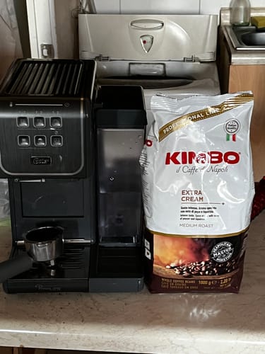 Customer photo review of Pack 3kg Kimbo Extra Cream con taza