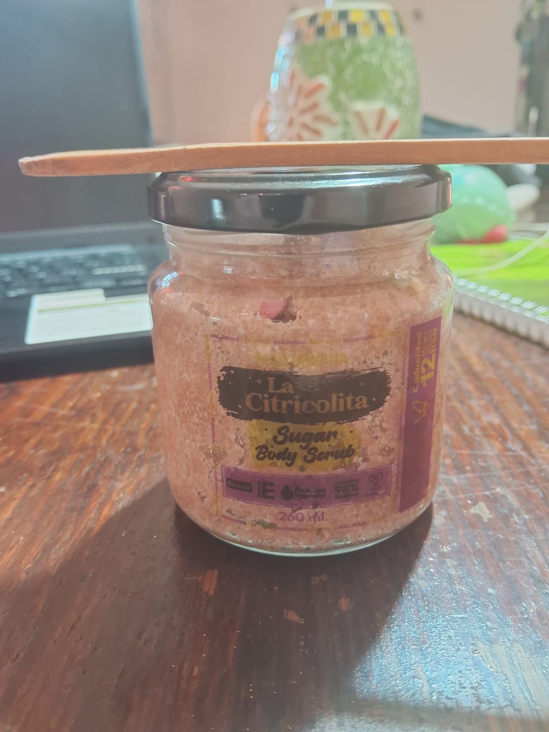Customer photo review of Exfoliante La Citricolita