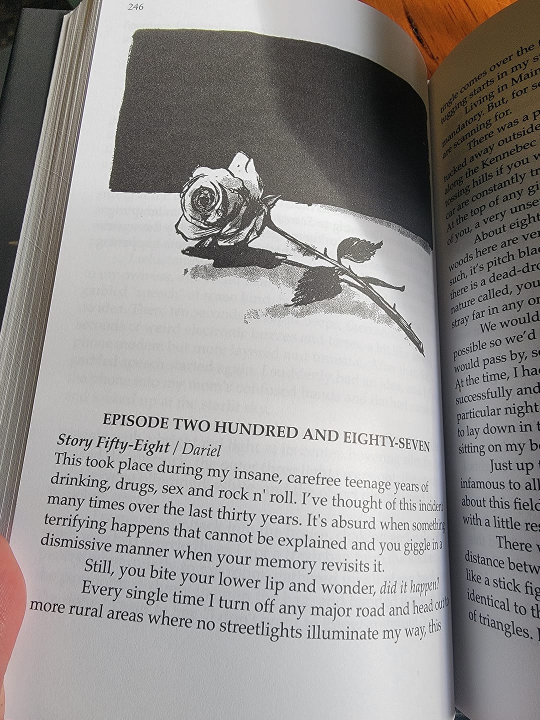 Customer photo review of Scared To Death Book Vol 6 SIGNED