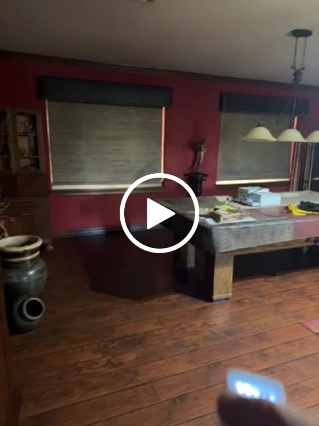 Customer video review of SmartWings Motorized Woven Wood Shades 50%/70%/100% Blackout