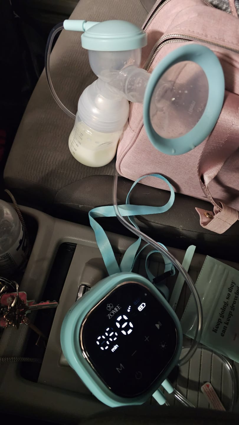 Customer photo review of Zomee Z2 Breast Shield Kit