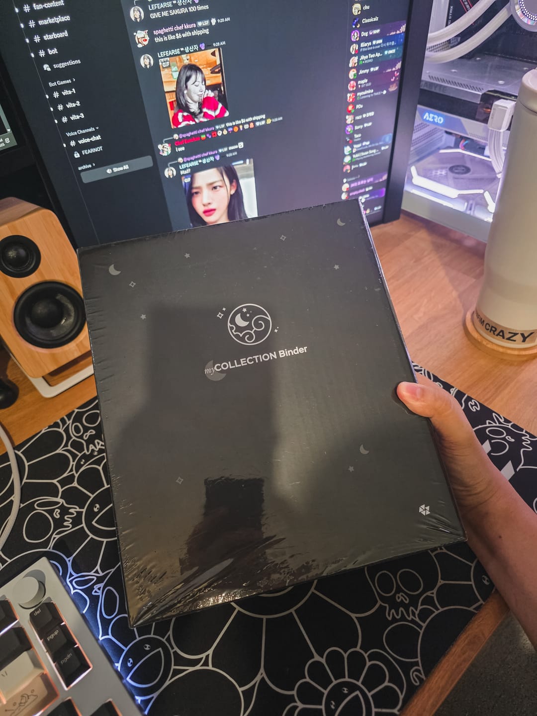 Customer photo review of Midnight Ver. 2.0 - Standard - A5 myCOLLECTION Binder