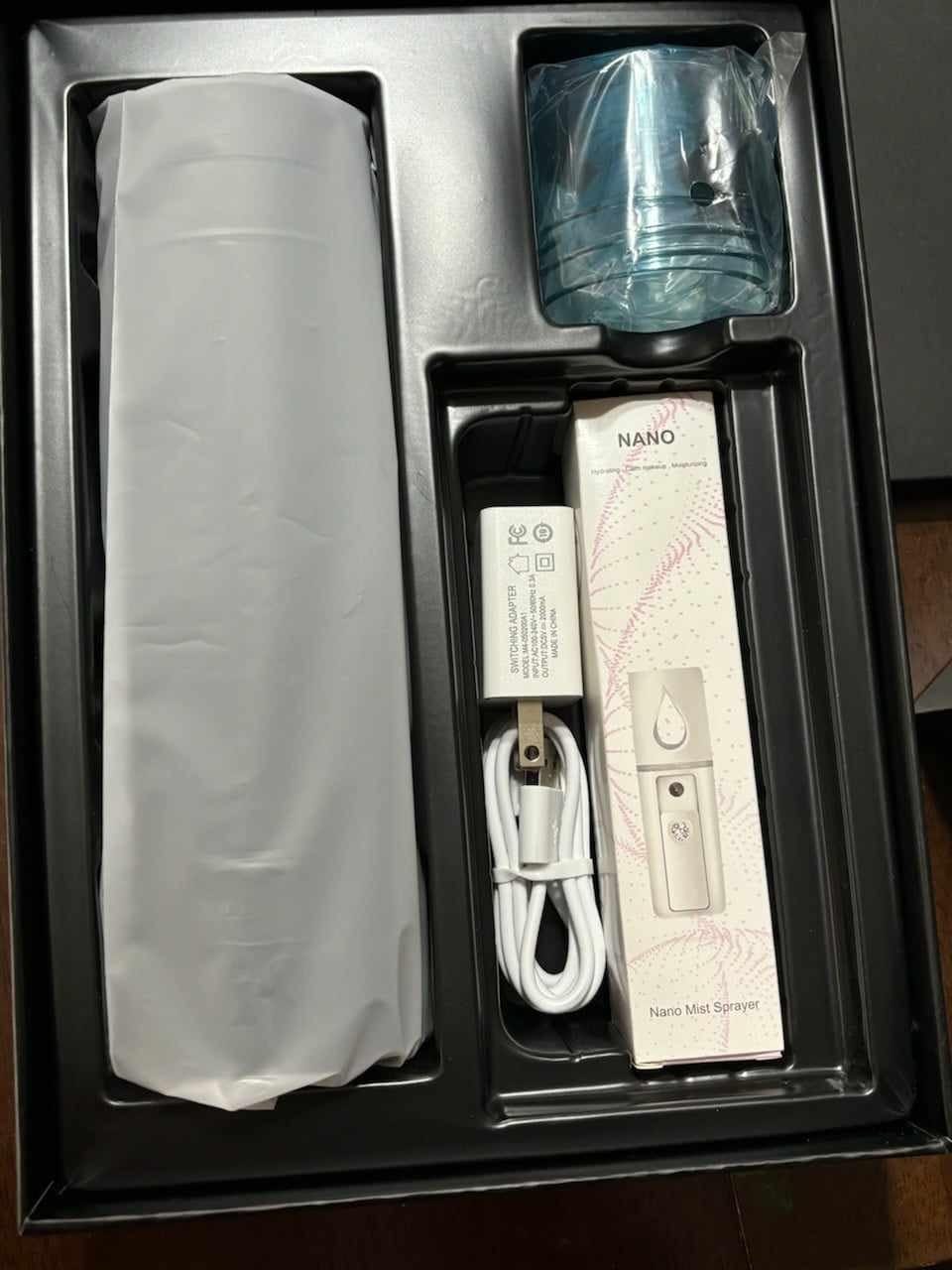 Customer photo review of Hydrogen Water Bottle Generator Black