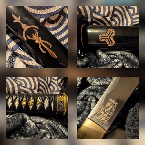 Customer photo review of Katana - Hattori Hanzo 1045 Steel Sword from Kill Bill 服部半藏の刀
