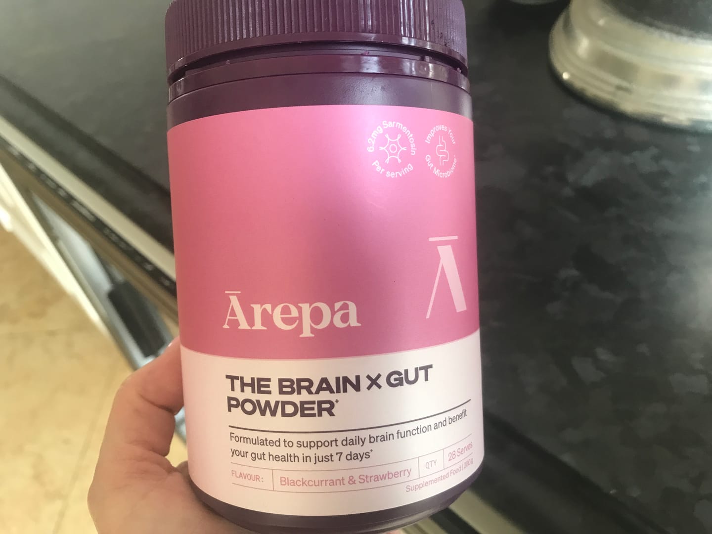 Customer photo review of The Brain x Gut Powder⁺