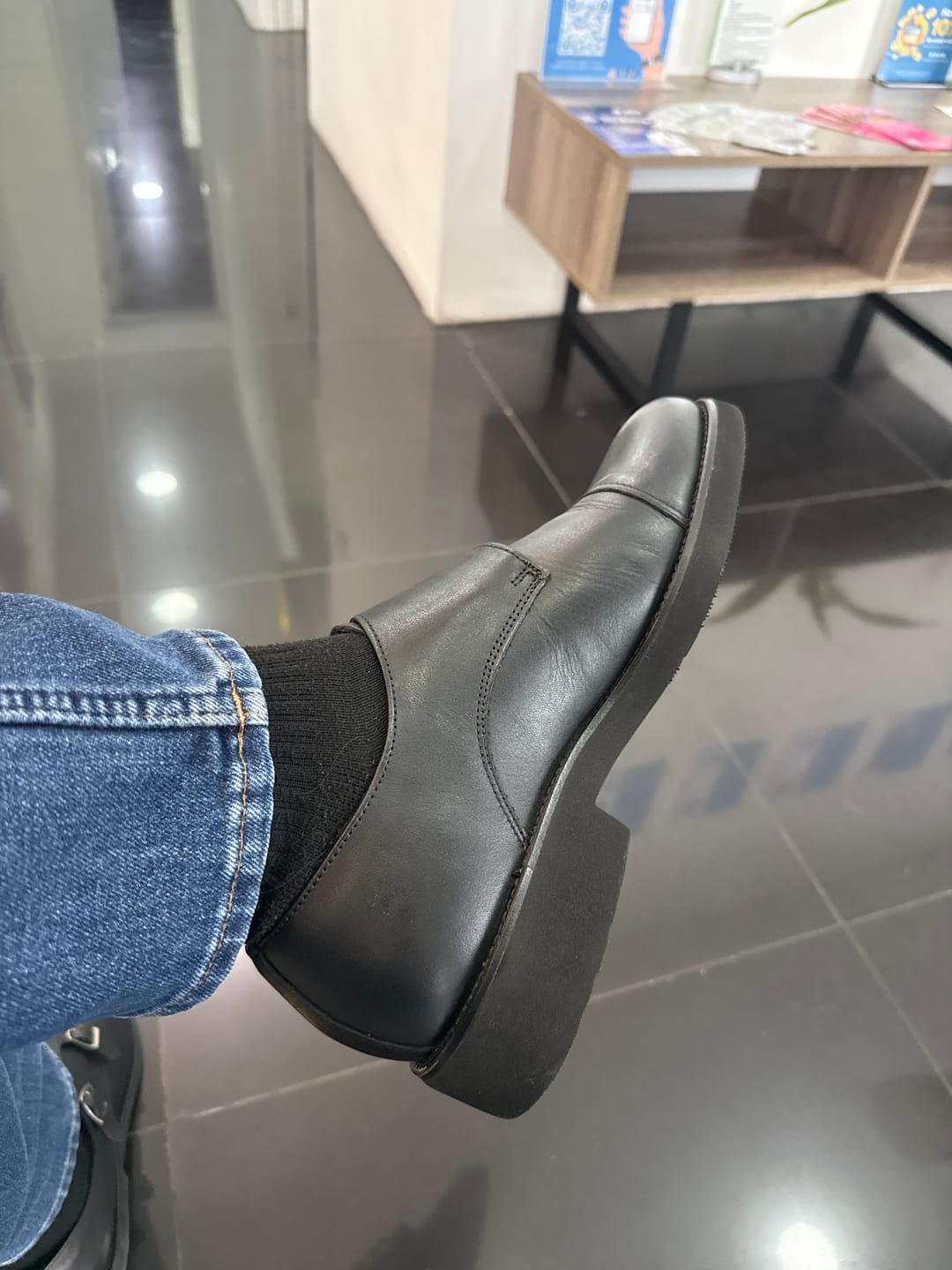 Customer photo review of ZAPATO VESTIR MONK ULTRALIGERO PIEL NEGRO