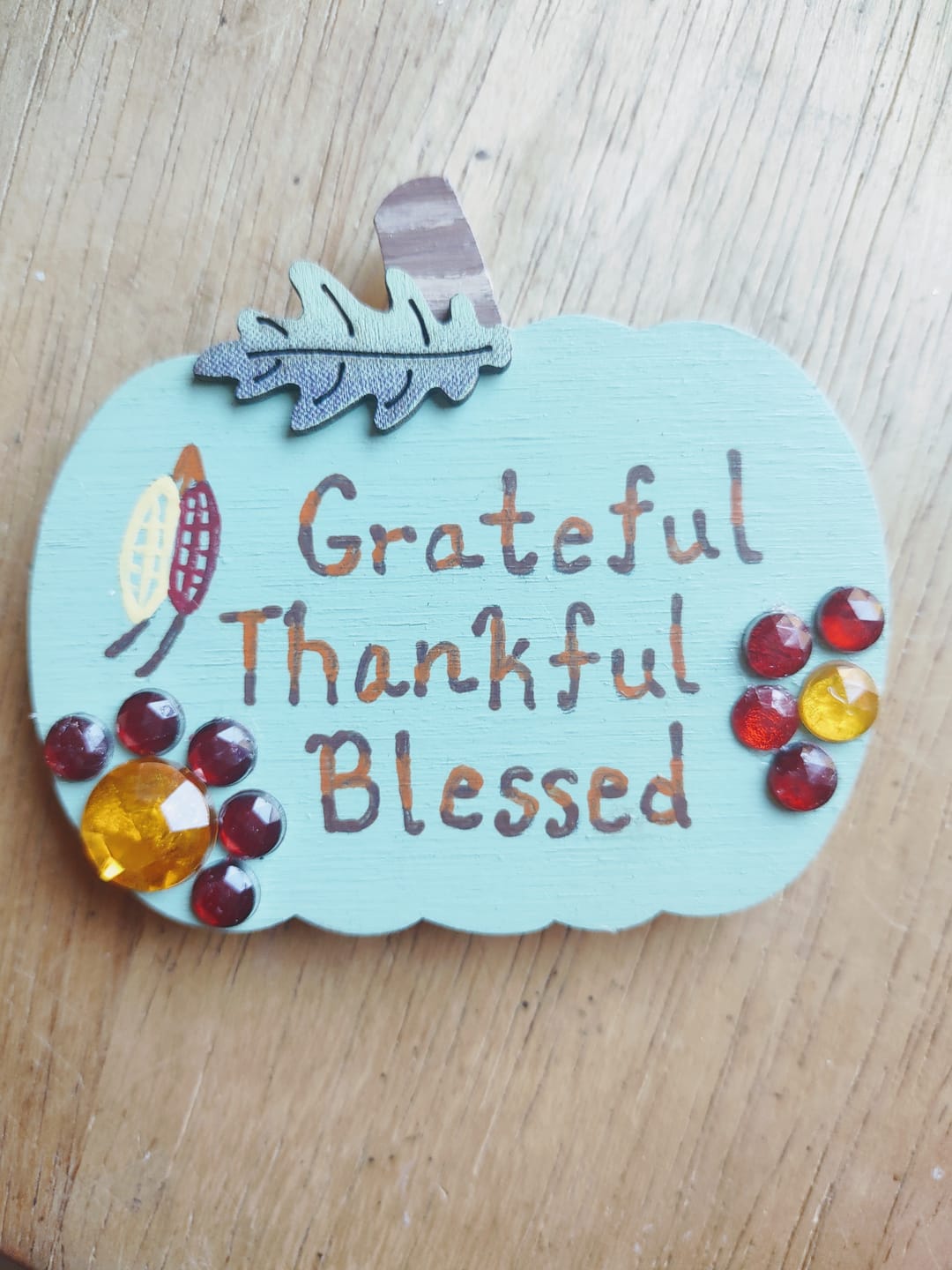 Customer photo review of Unfinished Wood Pumpkin Silhouette - Craft- up to 46" DIY