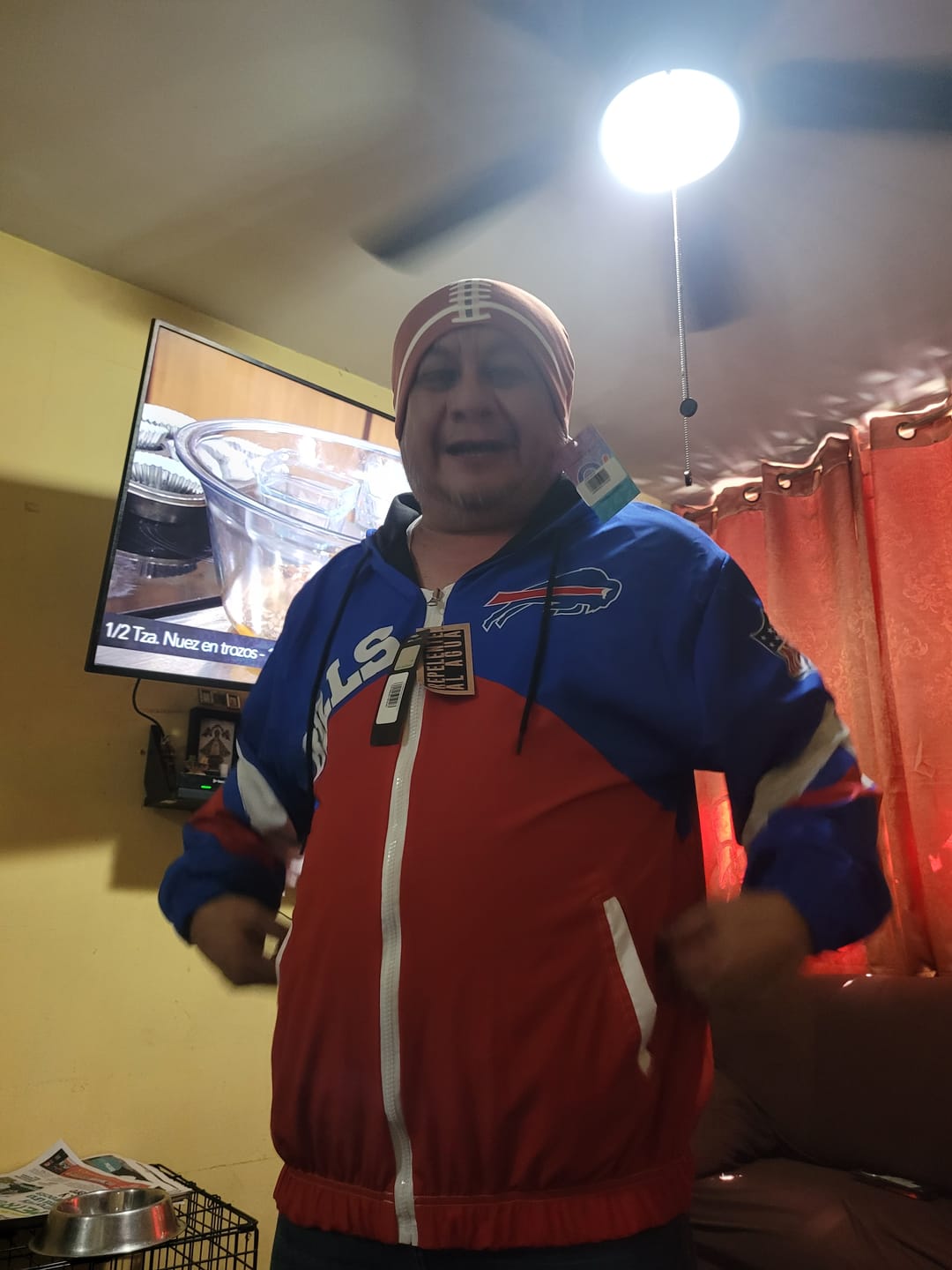 Customer photo review of Bomber Jacket Buffalo Bills AFC