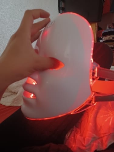 Customer photo review of Ergonomist ® LED Face Mask
