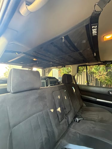 Customer photo review of ZBAD1 - Full Length Cargo Net