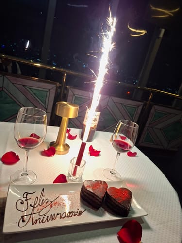 Customer photo review of Cena Romántica