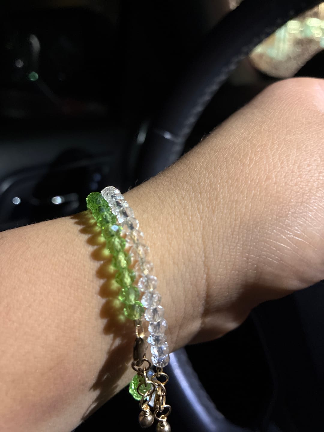 Customer photo review of Pixie Bracelet (4MM beads)