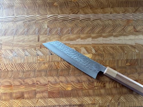 Customer photo review of Makoto Kurosaki Bunka 180 mm
