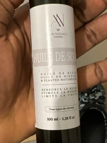 Customer photo review of Huile de Souk 100 ml