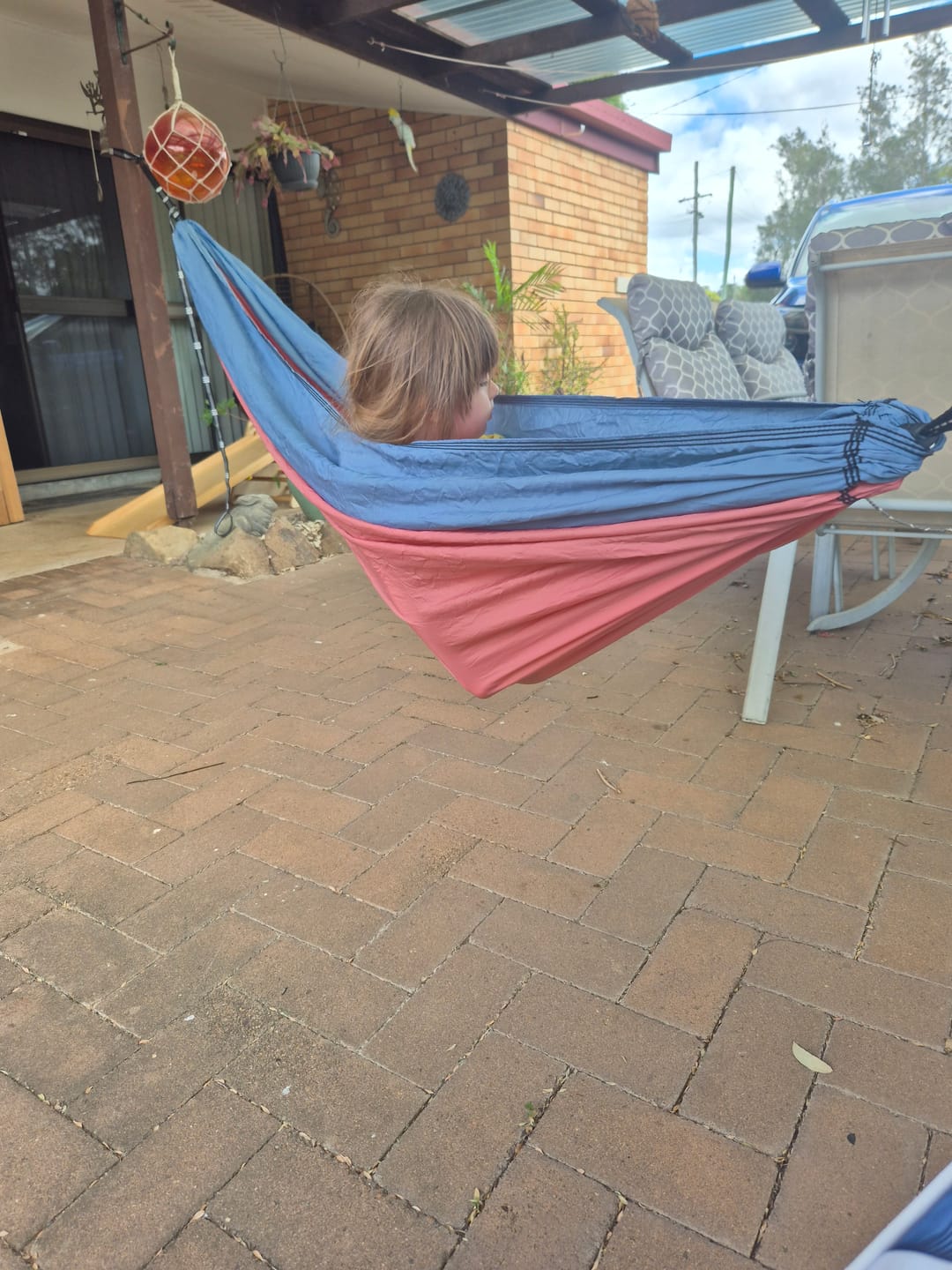 Customer photo review of Lightweight Double Hammock