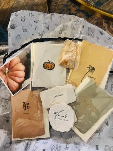 Customer photo review of Monthly Artisan Card Subscription