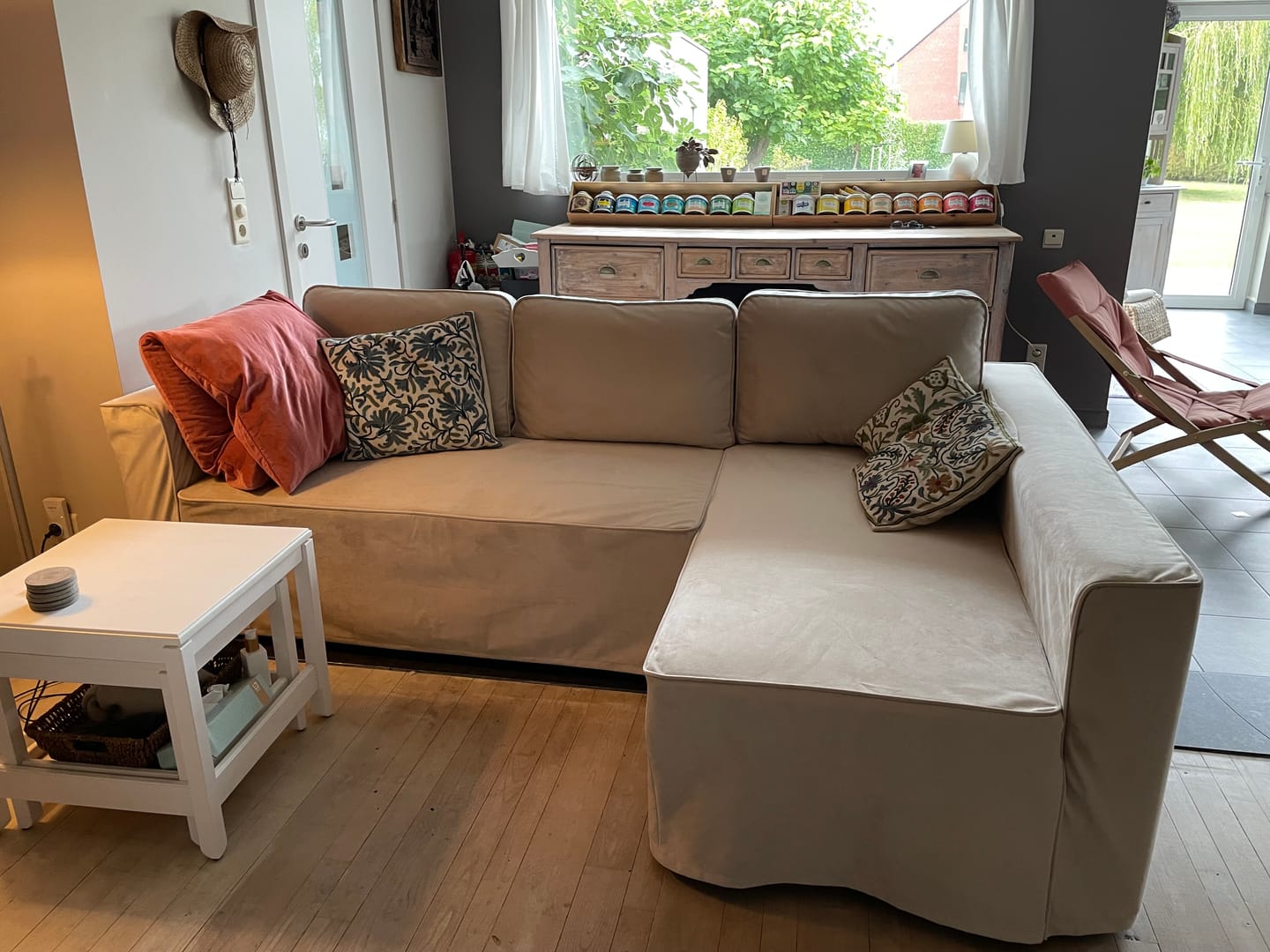 Customer photo review of MANSTAD IKEA Corner Sofa Bed Right Cover
