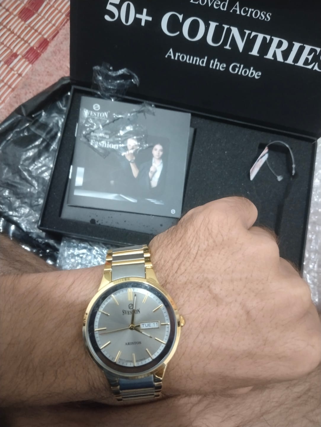 Customer photo review of Aristos