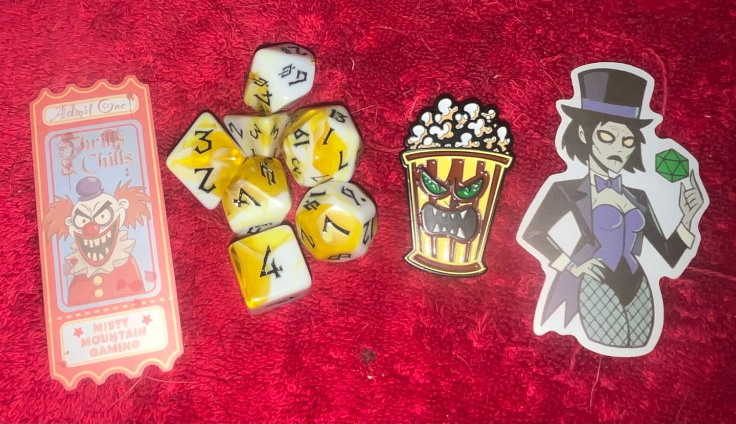Customer photo review of White Dragon | Subscription Box