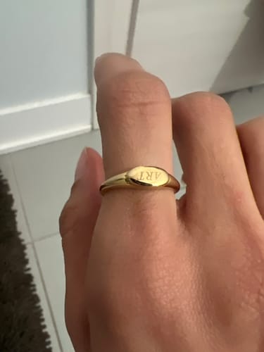 Customer photo review of Art Ring - Gold