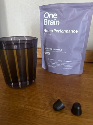 Customer photo review of OneBrain Vitalpilz Gummies