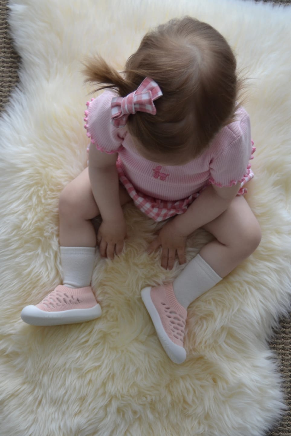 Customer photo review of Pink Breathable Mesh