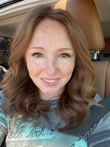 Customer photo review of ALCHEMIC Shampoo Red