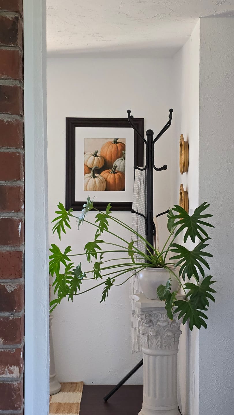 Customer photo review of Rustic Pumpkin Painting Fall Wall Art