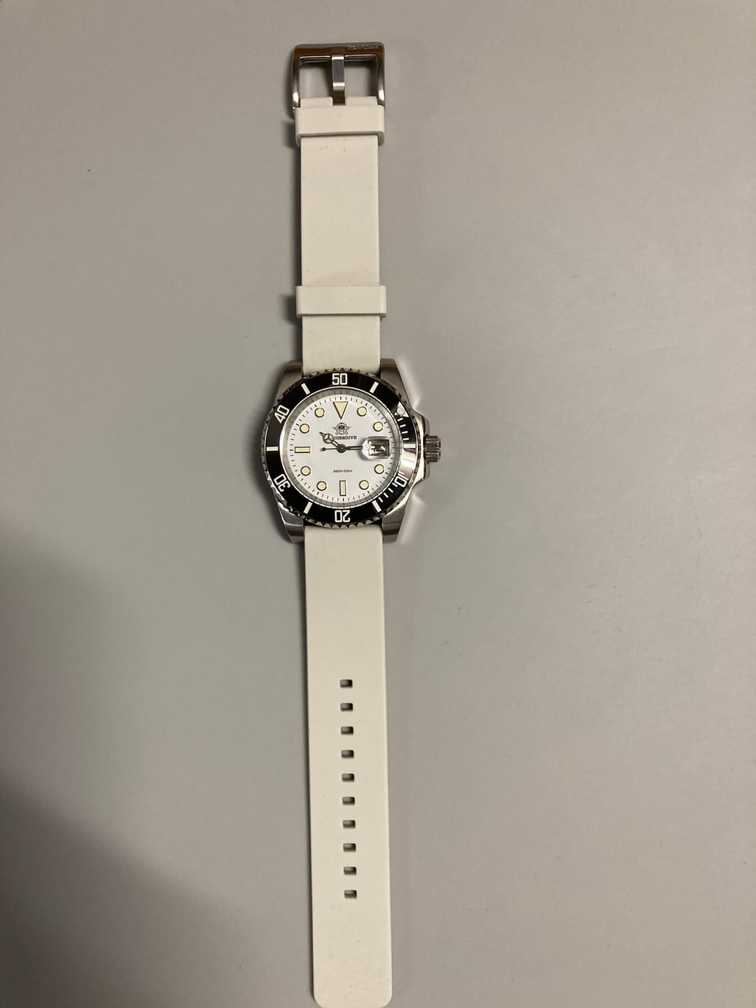 Customer photo review of Silicone Kwik Change - Smooth Pearl