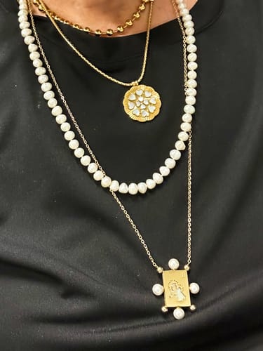 Customer photo review of ONE double sided scapular -CHAIN-