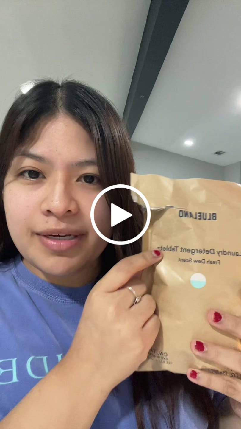Customer video review of Laundry Detergent Tablet Refills